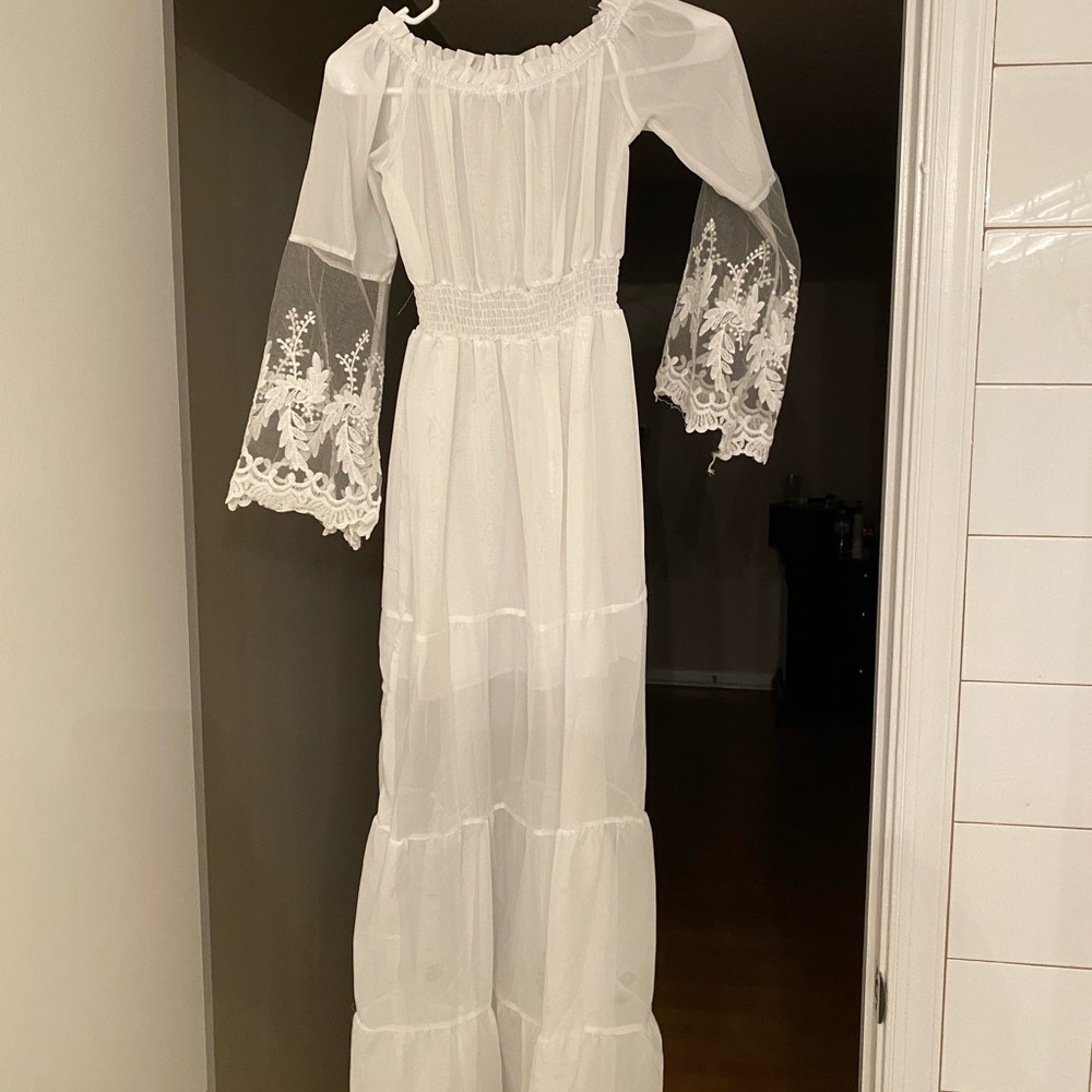 Off the shoulder dress